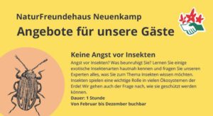 Read more about the article Neu: Angebote für Gäste des Naturfreundehaus Neuenkamp