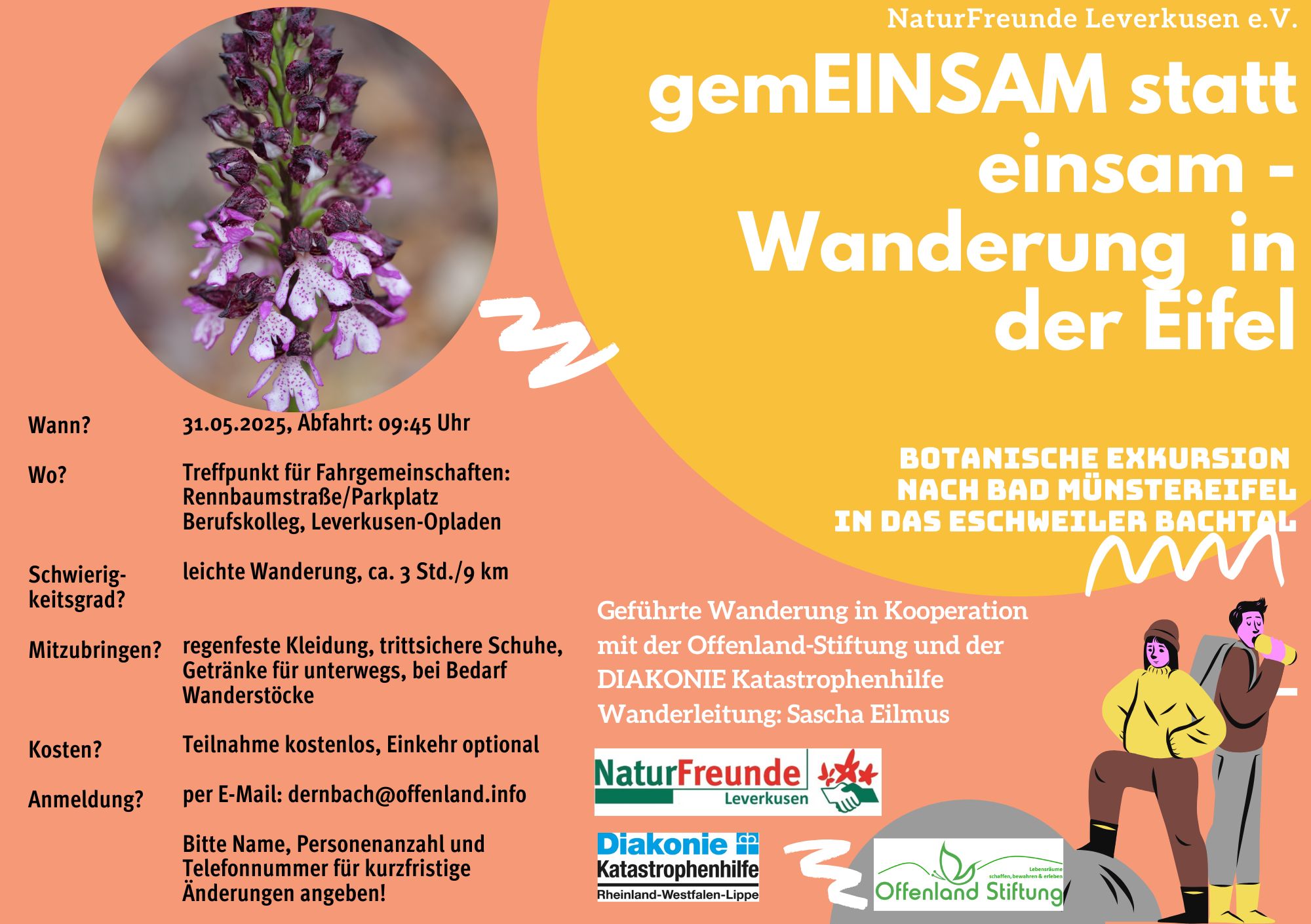 Du betrachtest gerade Exkursion ins Eschweiler Bachtal – Orchideen, Kalkgestein und ein Hauch von Wildnis
